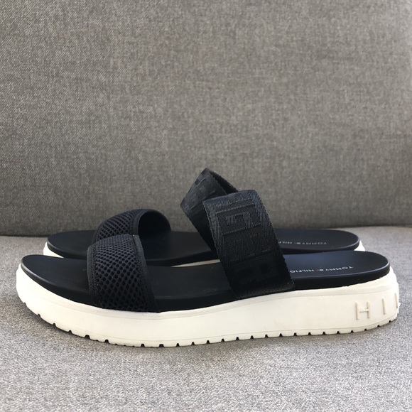 Worn once! - TOMMY HILFIGER ‘Kemi’ Sandals - Picture 3 of 12